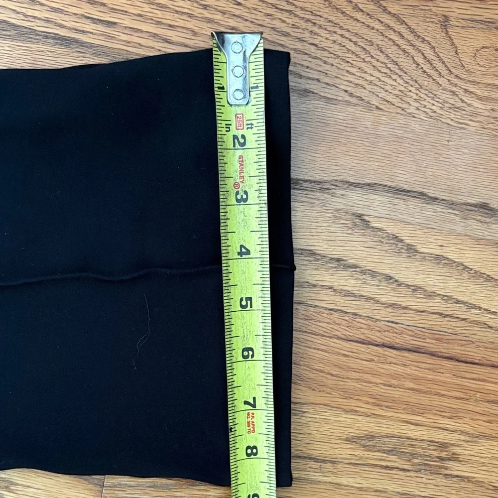 SPANX Black Ponte Micro Flare Women's Pants - Picture 6 of 9